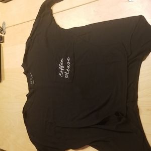 Womens loose fitting tshirt size x small